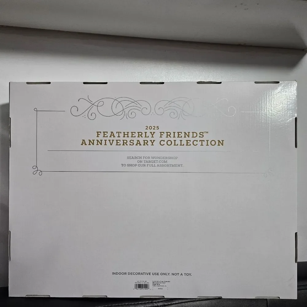 New! 2025 Ltd Edn Target Wondershop Featherly Friends REUNION Anniversary Birds